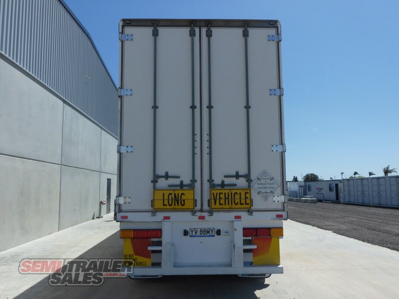 2008 MAXITRANS 34 PALLET CURTAINSIDER B DOUBLE SET - (RENTAL)