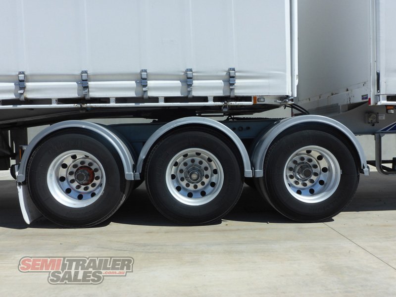 2008 MAXITRANS 34 PALLET CURTAINSIDER B DOUBLE SET - (RENTAL)