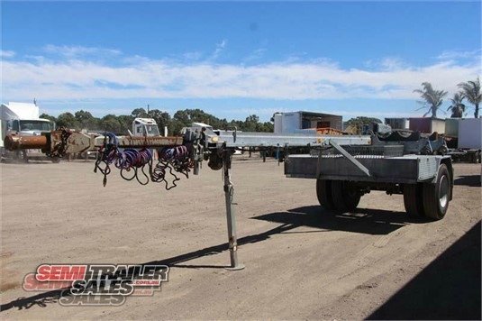CUSTOM LOG JINKER POLE SEMI TRAILER