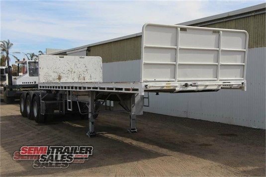 2010 VAWDREY FLAT TOP SEMI TRAILER - (RENTAL)
