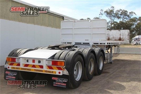 2010 VAWDREY FLAT TOP SEMI TRAILER - (RENTAL)