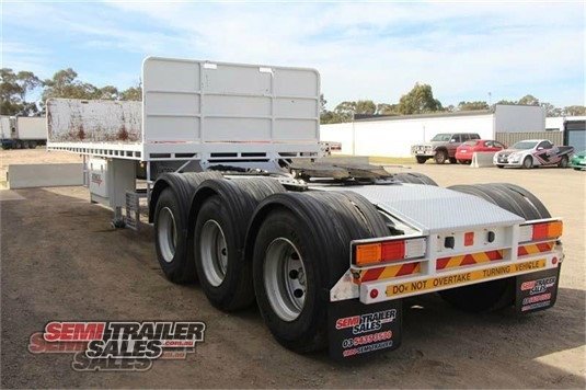 2010 VAWDREY FLAT TOP SEMI TRAILER - (RENTAL)