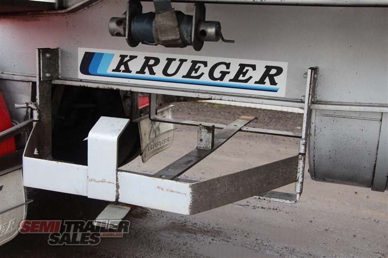 2002 KRUEGER B/D LEAD/MID 12 PALLET CURTAINSIDER TRAILER - (RENTAL)