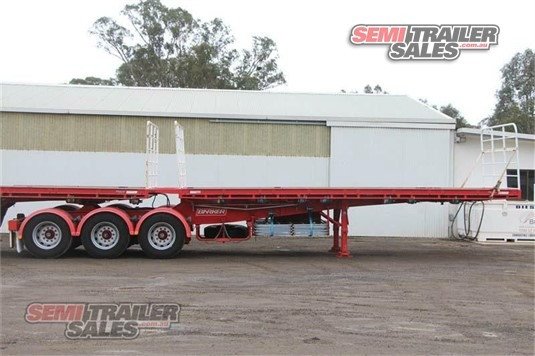 2011 KRUEGER SEMI FLAT TOP A TRAILER
