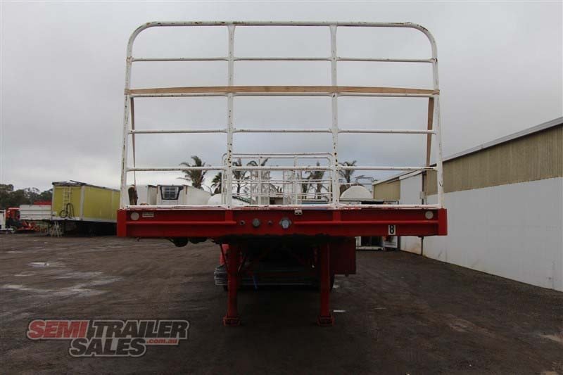 2011 KRUEGER SEMI FLAT TOP A TRAILER