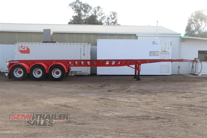 2003 MAXITRANS SKEL TRAILER SEMI ULTRA LITE 40FT SKEL