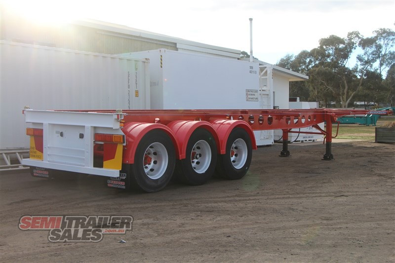 2003 MAXITRANS SKEL TRAILER SEMI ULTRA LITE 40FT SKEL