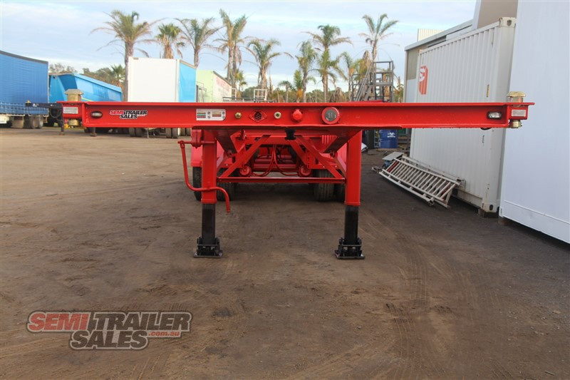 2003 MAXITRANS SKEL TRAILER SEMI ULTRA LITE 40FT SKEL