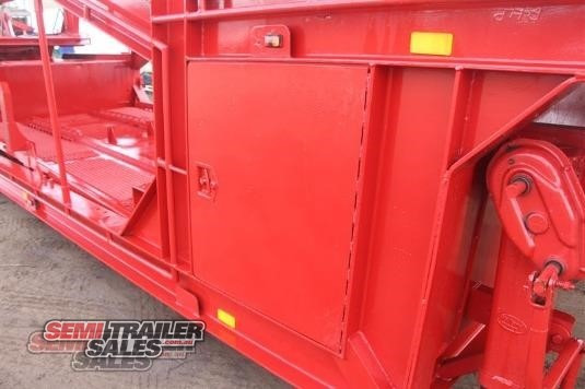 2013 CUSTOM 10 CAR CARRIER B DOUBLE SET TRAILER
