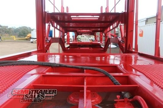 2013 CUSTOM 10 CAR CARRIER B DOUBLE SET TRAILER