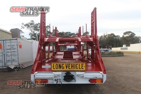 2013 CUSTOM 10 CAR CARRIER B DOUBLE SET TRAILER