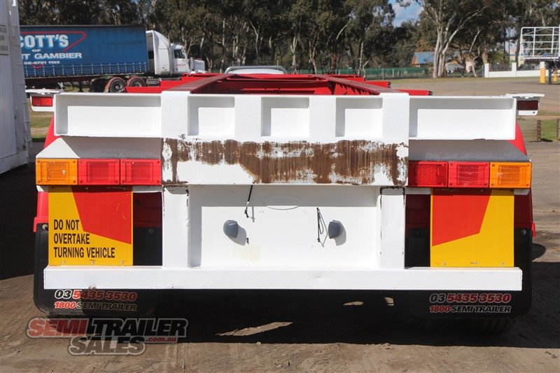 2004 MAXITRANS SEMI 40FT ULTRA LITE SKEL TRAILER 