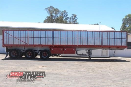 1984 LUSTY SEMI FLAT TOP CONVERTIBLE TIPPER TRAILER