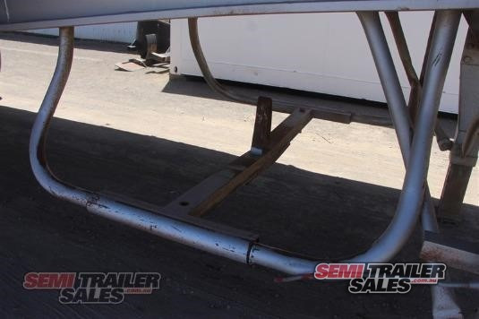 1984 LUSTY SEMI FLAT TOP CONVERTIBLE TIPPER TRAILER