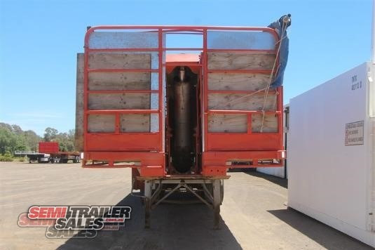 1984 LUSTY SEMI FLAT TOP CONVERTIBLE TIPPER TRAILER