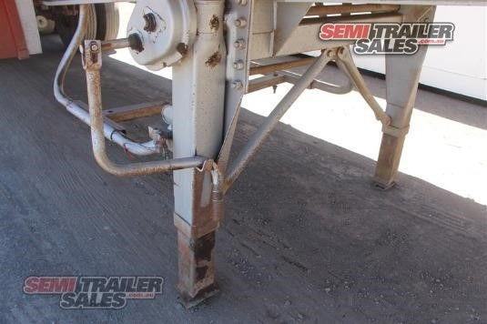 1984 LUSTY SEMI FLAT TOP CONVERTIBLE TIPPER TRAILER