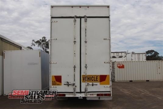 FRUEHAUF SEMI DOUBLE DROP DECK PANTECH TRAILER 