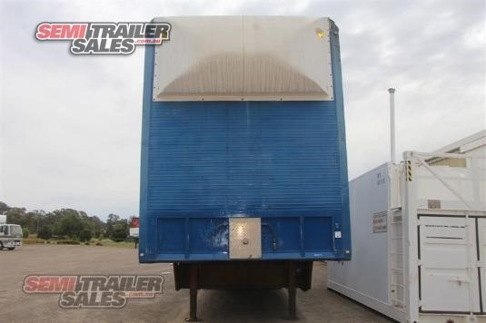 FRUEHAUF SEMI DOUBLE DROP DECK PANTECH TRAILER 