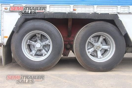 FRUEHAUF SEMI DOUBLE DROP DECK PANTECH TRAILER 