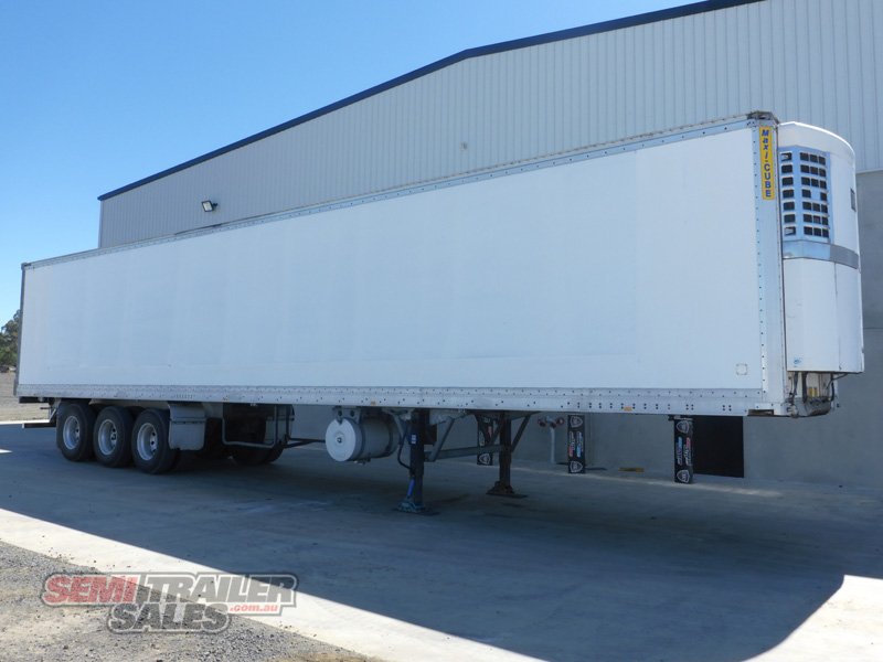 2001 MAXITRANS 24 PALLET REFRIGERATED PANTECH TRAILER