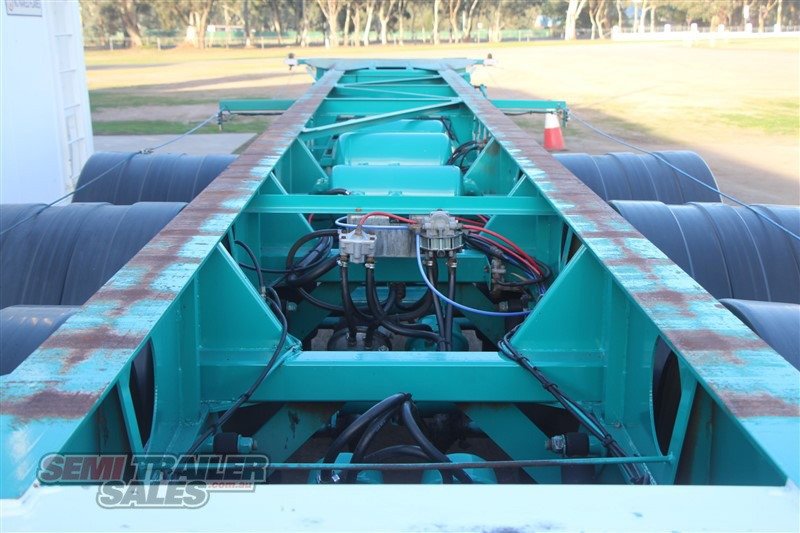 2007 KRUEGER SEMI 40FT ULTRA LITE SKEL TRAILER 