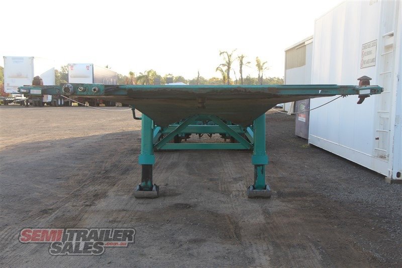 2007 KRUEGER SEMI 40FT ULTRA LITE SKEL TRAILER 