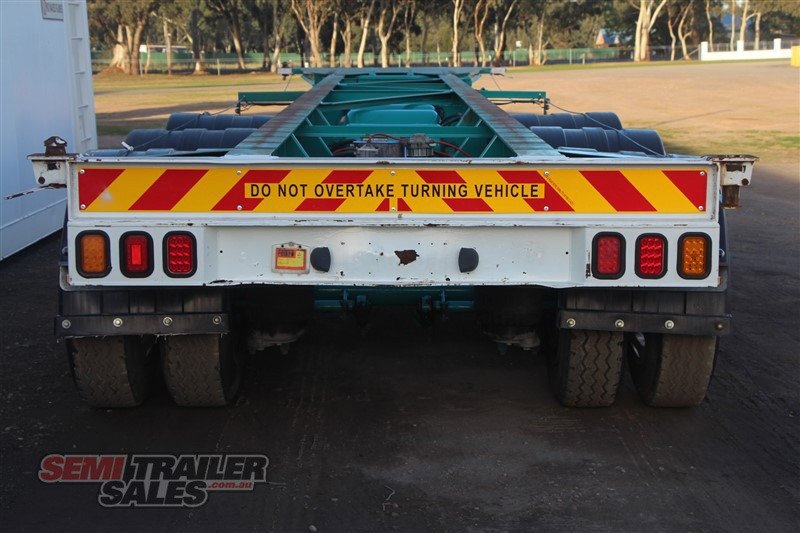 2007 KRUEGER SEMI 40FT ULTRA LITE SKEL TRAILER 