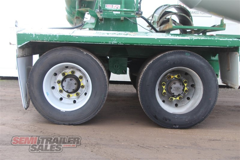 1999 HAMELEX SEMI CONCRETE MIXING TRAILER