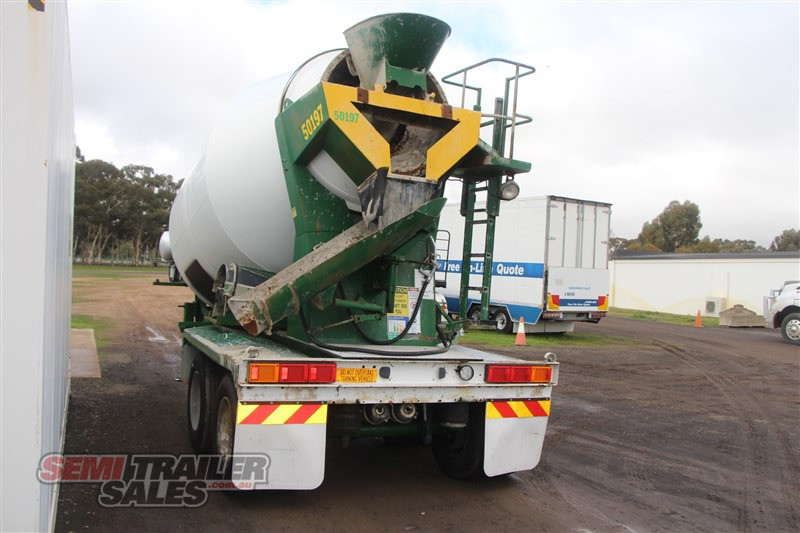 1999 HAMELEX SEMI CONCRETE MIXING TRAILER