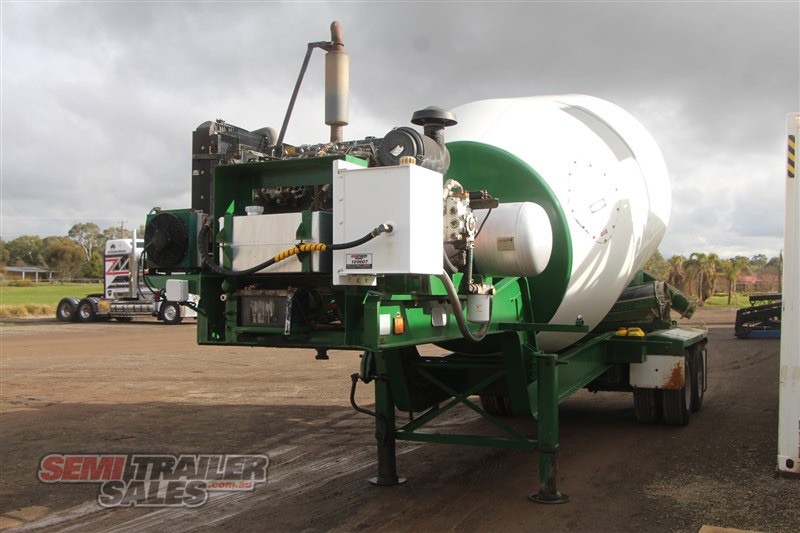 1999 HAMELEX SEMI CONCRETE MIXING TRAILER