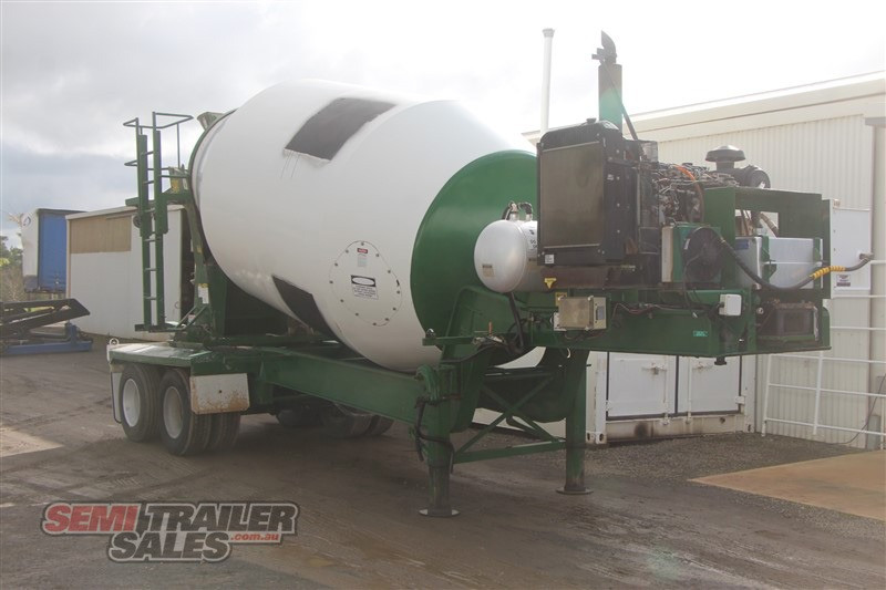 1999 HAMELEX SEMI CONCRETE MIXING TRAILER