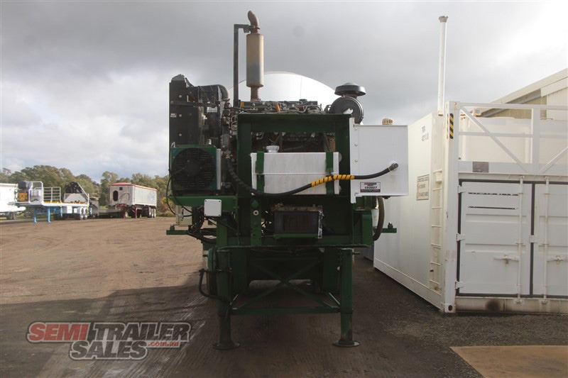 1999 HAMELEX SEMI CONCRETE MIXING TRAILER