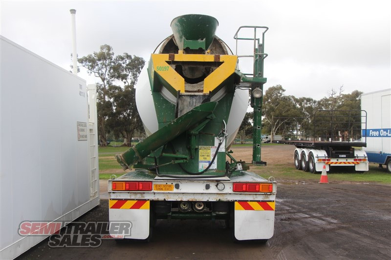 1999 HAMELEX SEMI CONCRETE MIXING TRAILER