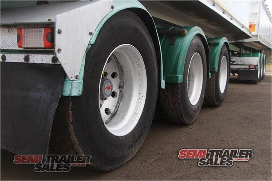 2008 HERCULES STAG TIPPING B DOUBLE SET TIPPER TRAILER