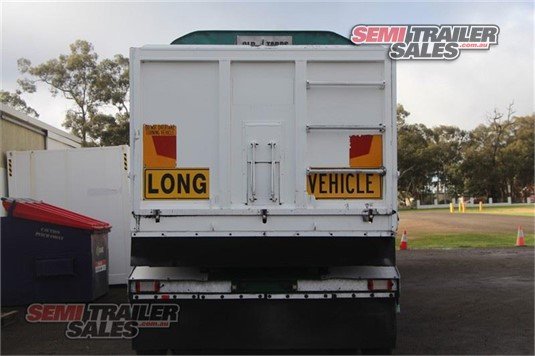 2008 HERCULES STAG TIPPING B DOUBLE SET TIPPER TRAILER