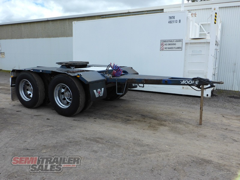 2008 MOORE BOGIE AXLE DOLLY TRAILER