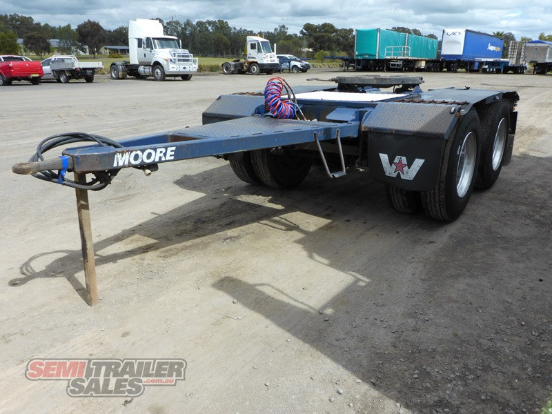 2008 MOORE BOGIE AXLE DOLLY TRAILER