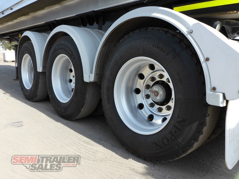 2008 HERCULES STAG B DOUBLE TIPPER TRAILER 