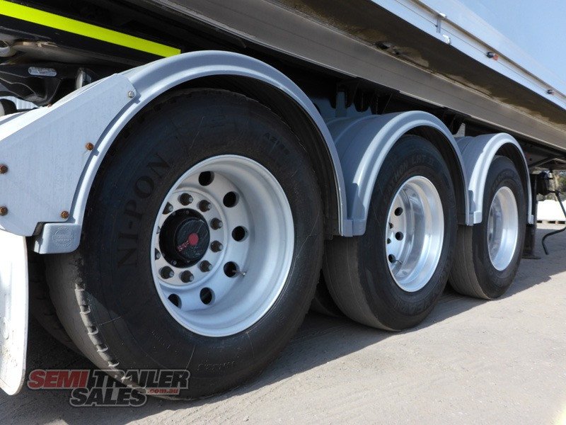 2008 HERCULES STAG B DOUBLE TIPPER TRAILER 
