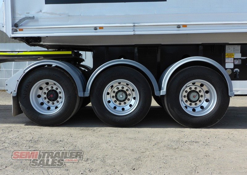 2008 HERCULES STAG B DOUBLE TIPPER TRAILER 