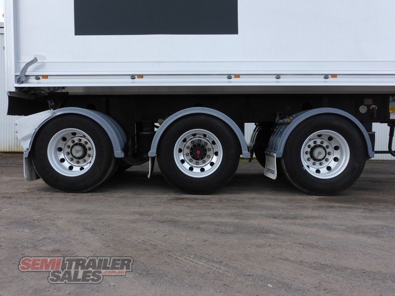 2008 HERCULES STAG B DOUBLE TIPPER TRAILER 