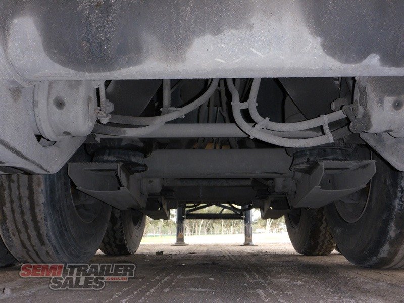 2008 HERCULES STAG B DOUBLE TIPPER TRAILER 