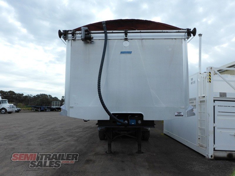 2008 HERCULES STAG B DOUBLE TIPPER TRAILER 