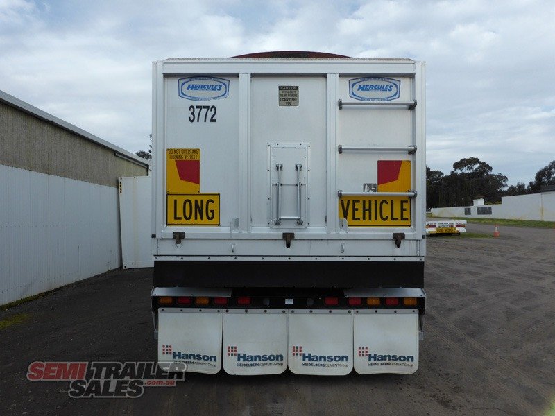 2008 HERCULES STAG B DOUBLE TIPPER TRAILER 