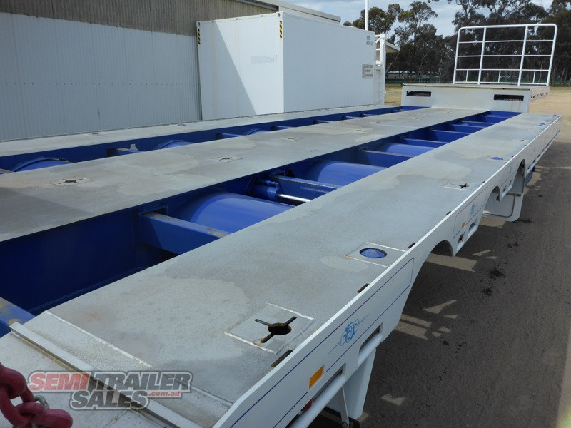 2018 CUSTOM SEMI WIDENER 48FT DROP DECK TRAILER 