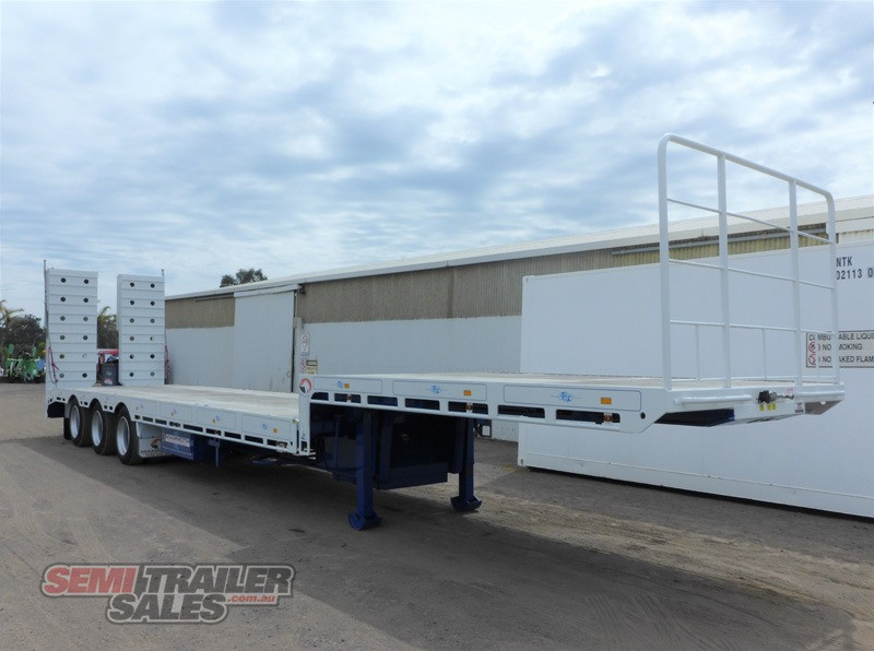 2018 CUSTOM SEMI WIDENER 48FT DROP DECK TRAILER 