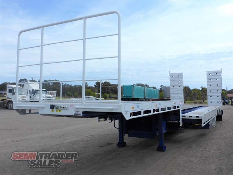 2018 CUSTOM SEMI WIDENER 48FT DROP DECK TRAILER 