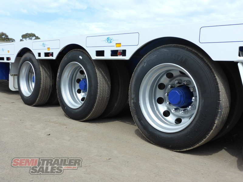 2018 CUSTOM SEMI WIDENER 48FT DROP DECK TRAILER 