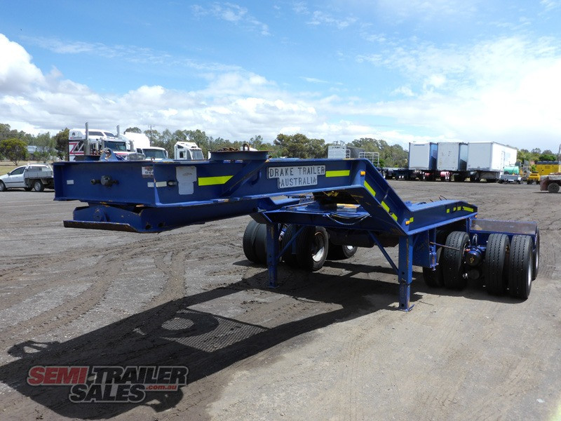1996 DRAKE DOLLY(LOW LOADER) TRAILER DOLLY 2 X 8 GOOSENECK DOLLY