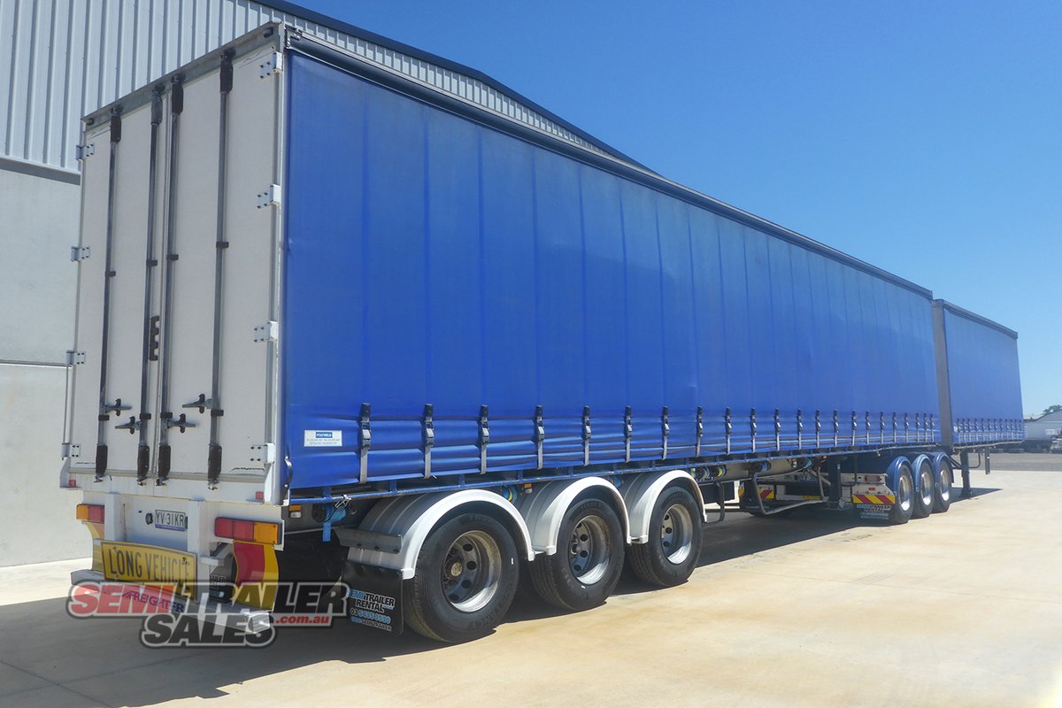 MAXITRANS CURTAINSIDER TRAILER
